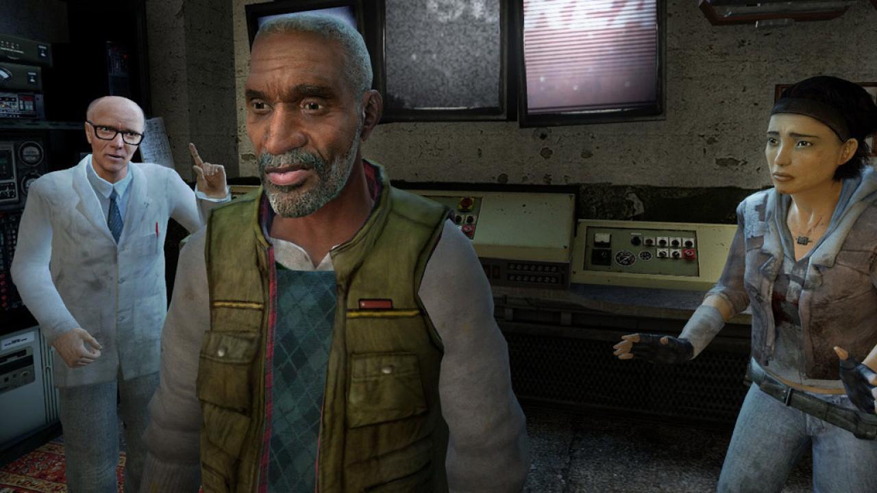 [01/09/2011] Zwischen Alyx (r.) und ihrem Vater Eli (m.) spielt sich in Half-Life 2: Episode Two eine herzzerreißende Szene ab. 