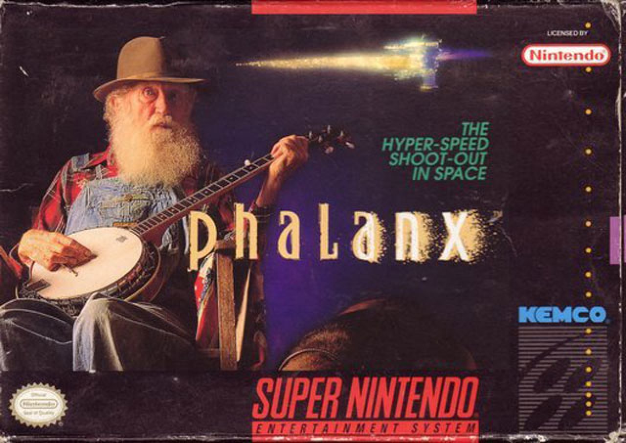 [07/09/2011] Eigentlich ja kein von Grund auf schlechtes Cover, aber bei Phalanx geht es um einen Space-Shooter. WTF?