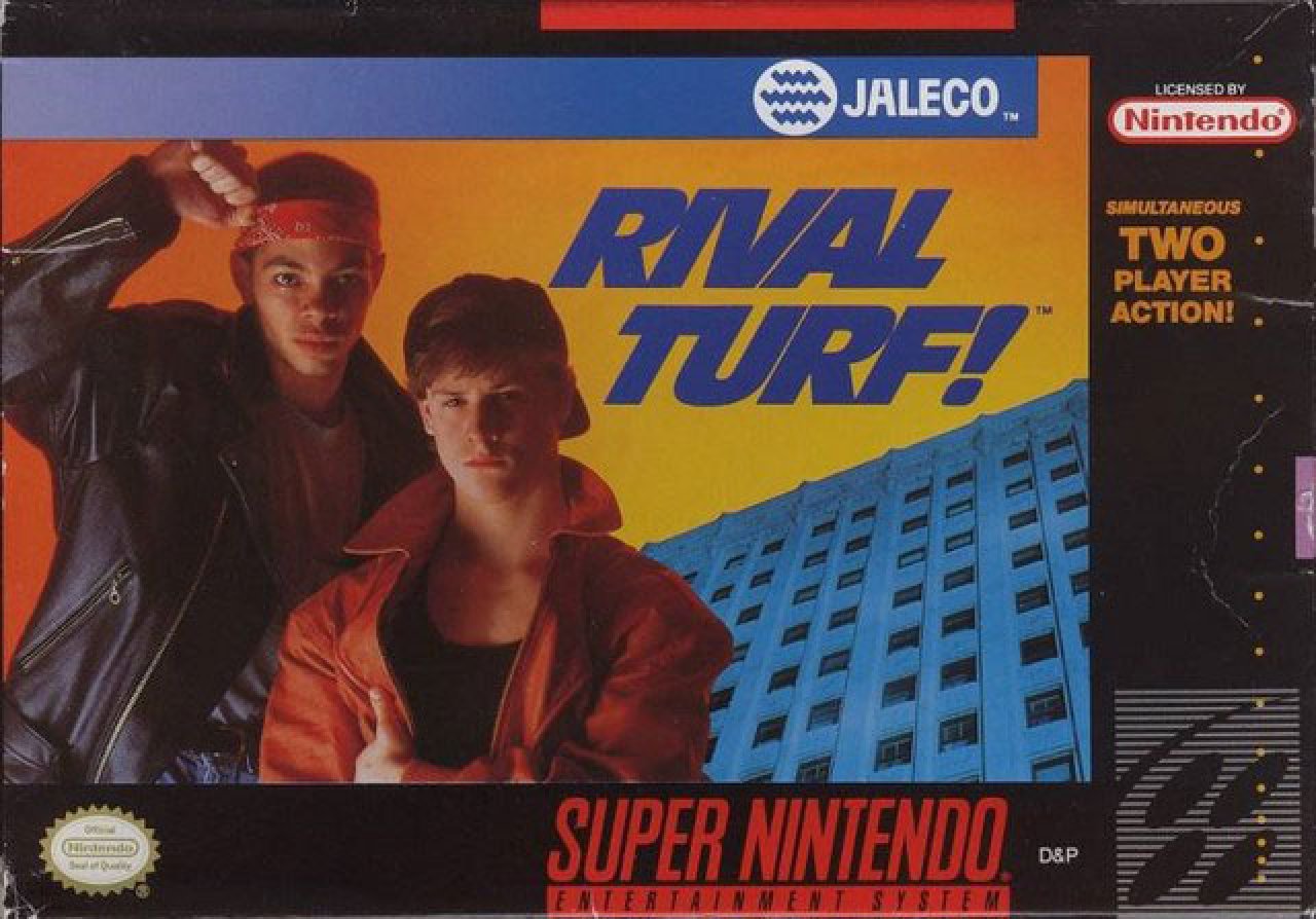 [07/09/2011] Rival Turf sollte wohl coole Jugendliche ansprechen. Heute tut das das Cover nur noch mit unserem Brechreiz.