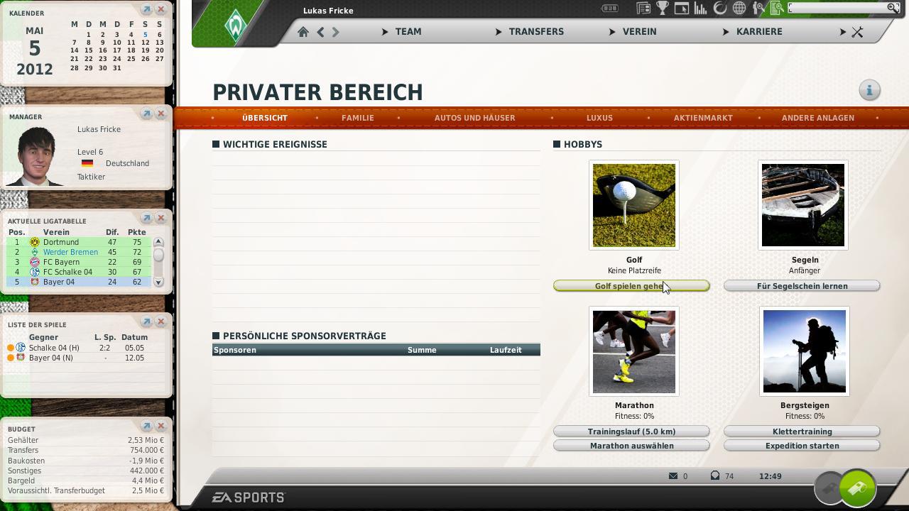 [11/10/2011] Fussball Manager 12 im Test: Wie gut ist der neue Fussball Manager dieses Jahr? (3)
