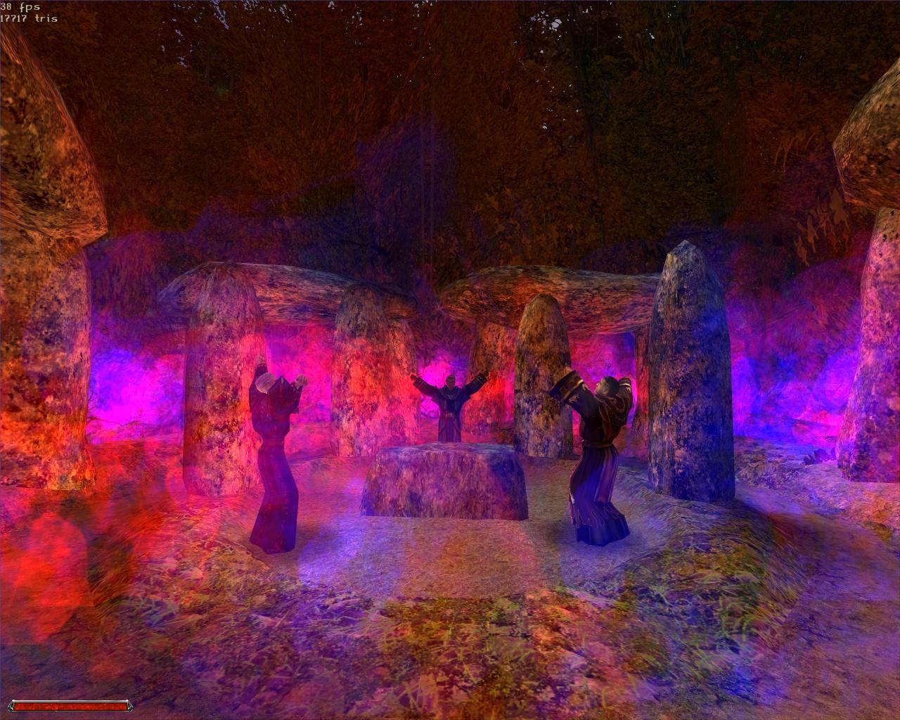 [25/10/2011] Ähnlich Saint's Row konnten wir uns in Gothic 2 mit allerlei psychedelischen Substanzen erfreuen. Die Umgebungen selbst reflektieren das wie im Screenshot. Ist das noch ein Spiel oder ein Kunstprojekt von Alex Grey?