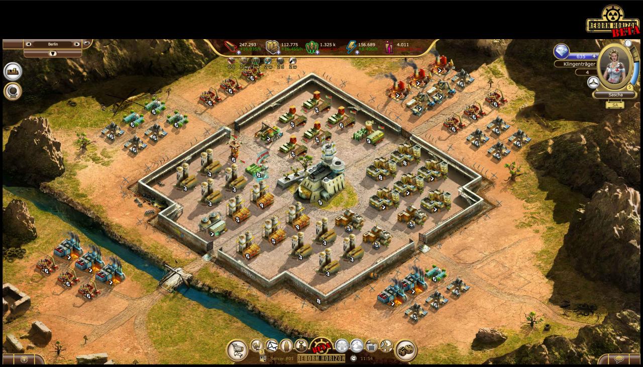 [26/10/2011] Reborn Horizon: Einsteiger-Tipps zum neuen Browserspiel, das in einer postapokalyptischen Endzeit spielt. (1)