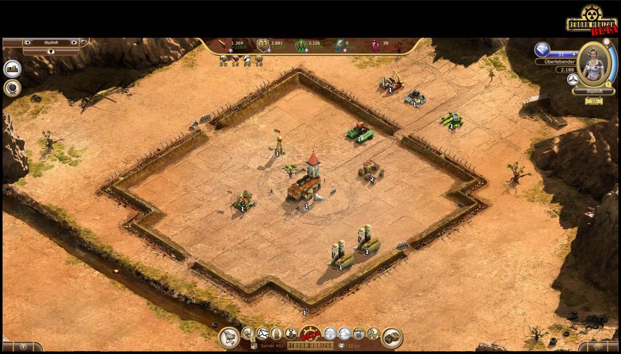 [26/10/2011] Reborn Horizon: Einsteiger-Tipps zum neuen Browserspiel, das in einer postapokalyptischen Endzeit spielt. (12)