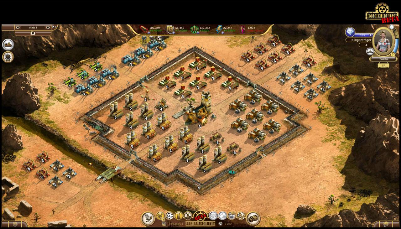 [26/10/2011] Reborn Horizon: Einsteiger-Tipps zum neuen Browserspiel, das in einer postapokalyptischen Endzeit spielt. (14)