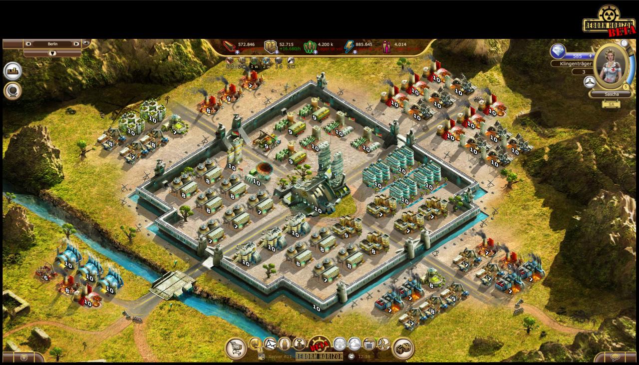 [26/10/2011] Reborn Horizon: Einsteiger-Tipps zum neuen Browserspiel, das in einer postapokalyptischen Endzeit spielt. (3)