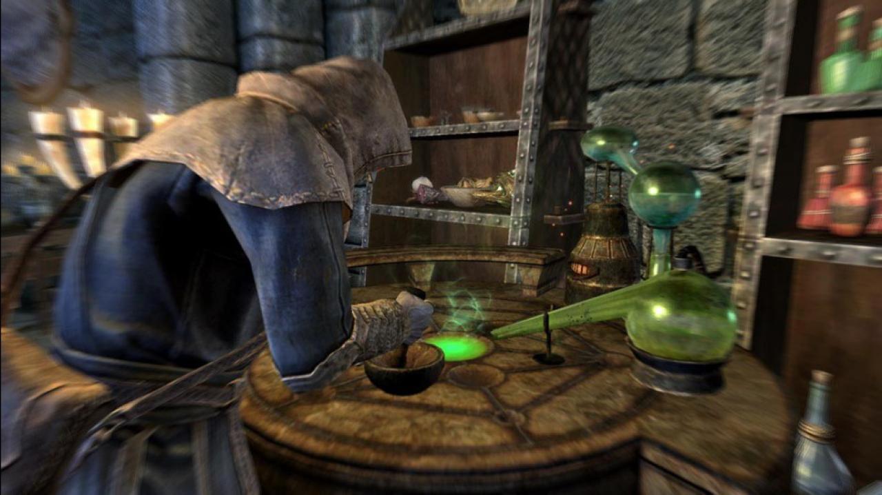 [10/10/2011] The Elder Scrolls 5: Skyrim - Mischt an Alchemielaboren eigene Tränke und Gifte. (Xbox 360)