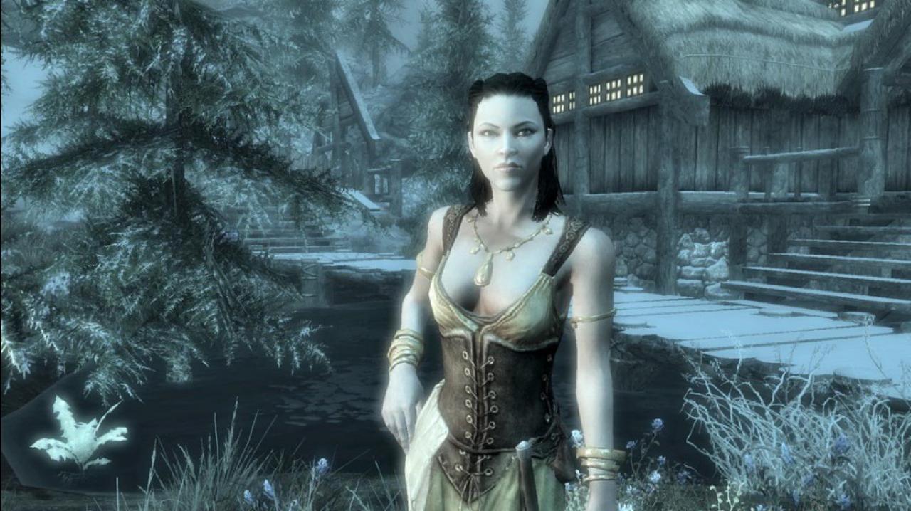[10/10/2011] The Elder Scrolls 5: Skyrim - Die NPCs sind teilweise richtig attraktiv. (Xbox 360)