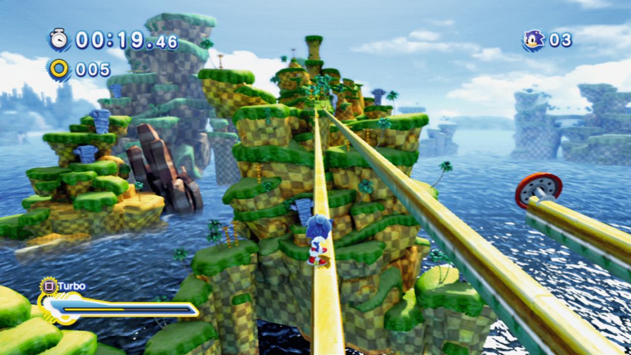 [24/10/2011] Den irren Speed von Sonic Generations bekommt man nur per Gamepad gebändigt