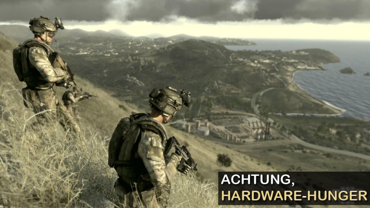 [26/10/2011] Diese fantastische Weitsicht wird mit Sicherheit ihren Preis haben. Einen modernen PC sollten Fans der kommenden Militärsimulation ArmA 3 also auf jeden Fall ihr Eigen nennen.