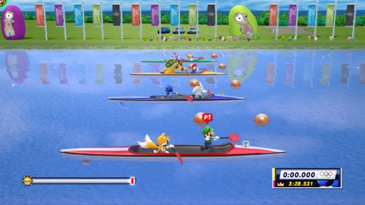 [27/10/2011] Sonic hat durchaus schon bessere Zeiten gesehen. Aber was ist mit Tails, dem orangefarbenen Fuchs, der immer hinter ihm nachlief? Wenigstens können er und Luigi sich in Mario und Sonic bei den olympischen Spielen zusammen um den zweiten Platz streiten.