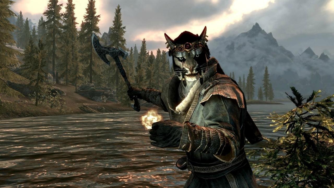 [28/10/2011] Der Charakter-Editor von The Elder Scrolls V: Skyrim lässt eigentlich keine Wünsche offen. Die Vielzahl an Charakter-Rassen bildet nur das Grundgerüst für die individuelle Gestaltung eures Protagonisten. Danach könnt ihr aus jeder Menge Gesichts-Details, Hautfarben, Frisuren und Bärten wählen. In der Spielwelt warten zudem hunderte Rüstungen und Kleidungsstücke.