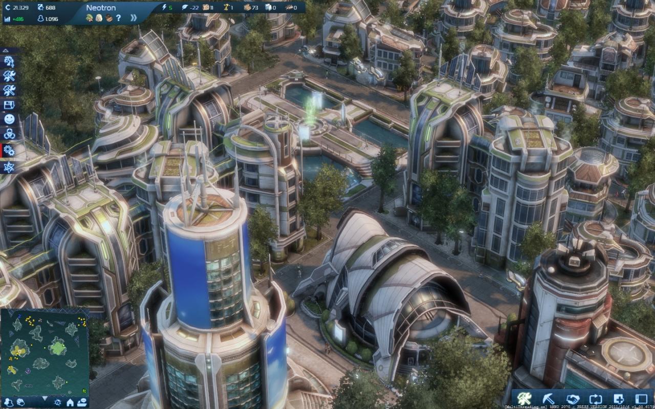 [03/11/2011] Anno 2070 lief in unserem Test gute 30 Prozent schneller durch den Intel Core i5-3570K.