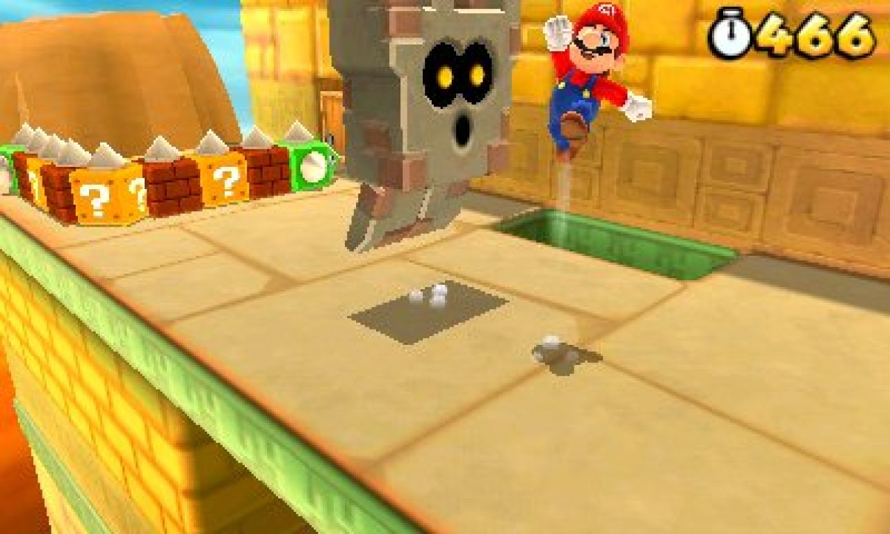 [17/11/2011] Schon seit dem Ur-Ur-Ur-Ur-Mario ist es Sitte, den Gegnern auf den Kopf zu springen. Keine besonders freundliche Art, einen unliebsamen Widersacher aus dem Weg zu räumen.