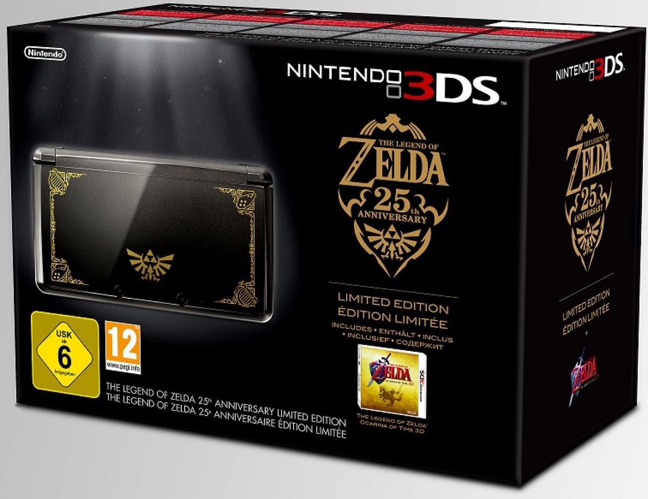[25/11/2011] Nintendo 3DS-Bundle mit Zelda: Ocarina of Time - Zelda-Fans, die bisher noch keinen Nintendo 3DS besitzen, sollten zum 3DS-Bundle mit The Legend of Zelda: Ocarina of Time 3D greifen. 