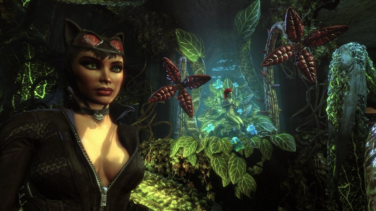 [25/11/2011] In Batman Arkham City sind wir als Catwoman unterwegs und müssen uns mit Poison Ivy rumschlagen. Wie könnten wir auch die eine Frau im DC-Universum vergessen, die mittlerweile mehr Pflanze als Mensch ist.