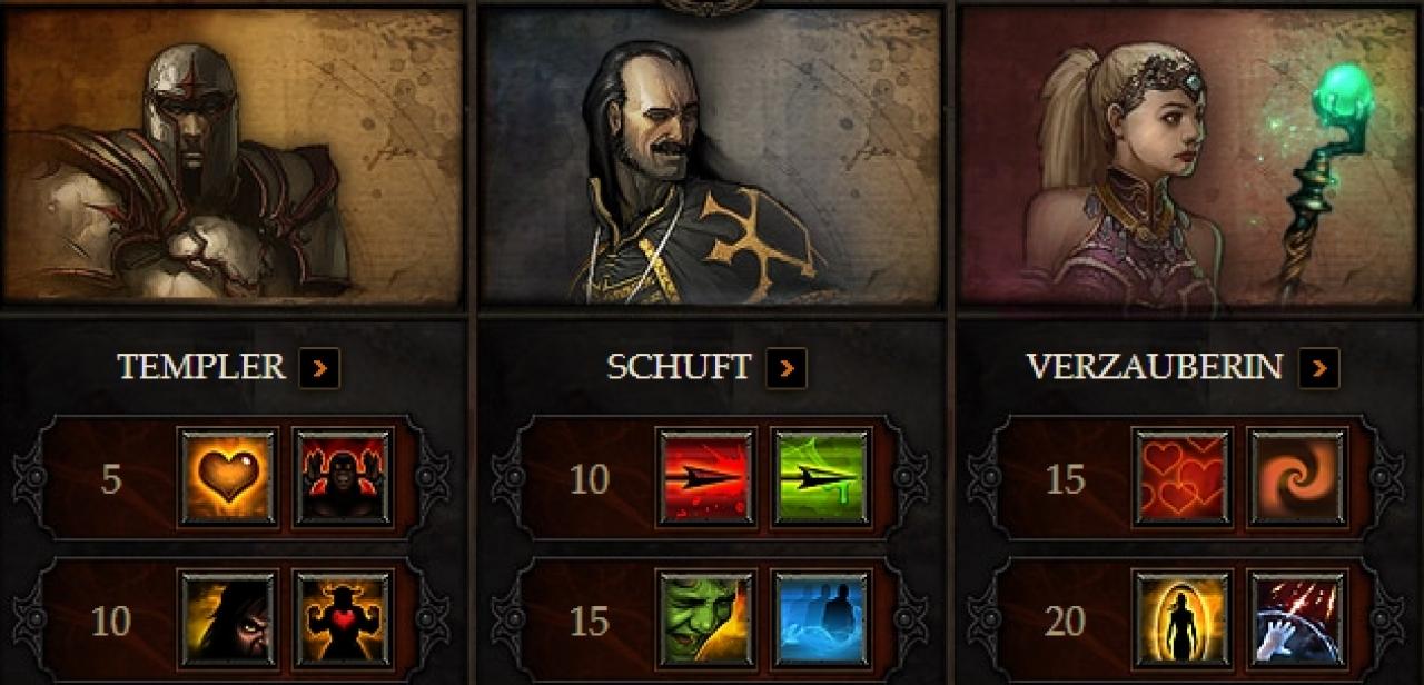 [17/11/2011] 12.05.2011: Blizzard enthüllt drei KI-gesteuerte NPC-Begleiter, die in Diablo 3 an der Seite des Spielers kämpfen. Sie ersetzen die Söldner aus Diablo 2.