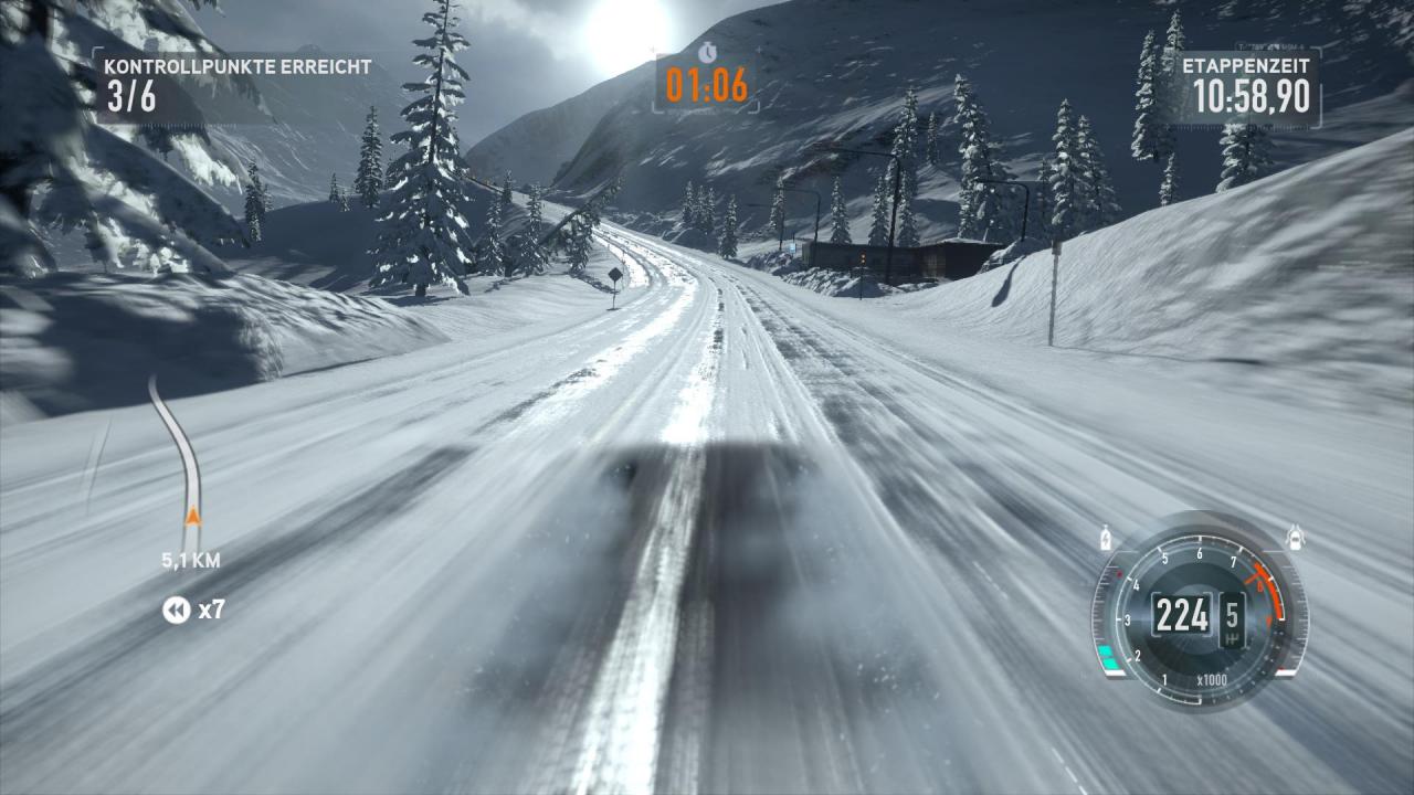 [14/11/2011] Need for Speed: The Run - Die Wetterverhältnisse machen Rennfahrer ganz schön zu schaffen.