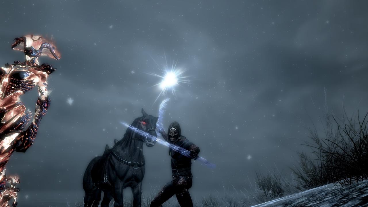 [17/11/2011] In The Elder SCrolls 5: Skyrim kommt eine andere Form von Diplomatie auf. Wenn wir unsere Gegenstände mit Furcht verzaubern werden wir so schaurig, dass niemand uns mehr angreifen will. So oder so werden damit kaum mehr Menschen verletzt.