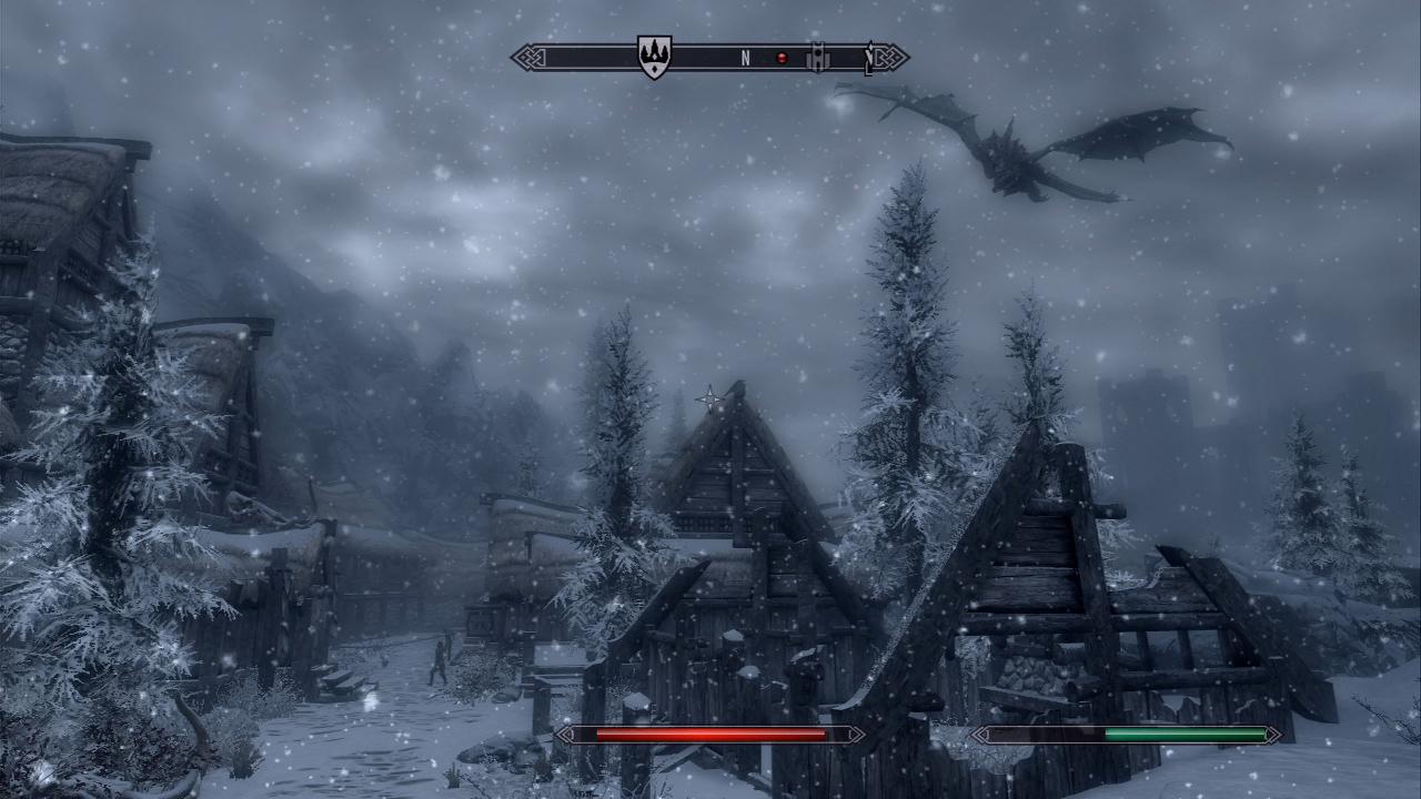 [10/11/2011] Im Nahkampf sind Drachen verwundbar; in der Hauptquestlernt ihr, die Biester auf den Boden zu zwingen.