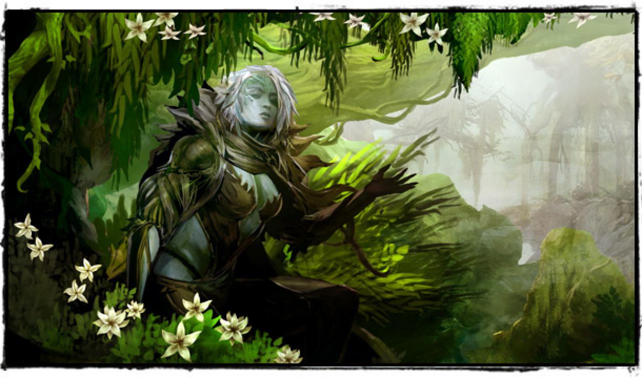 [23/11/2011] Die Sylvari tauchten ihrerseits einfach aus einem Baum auf.