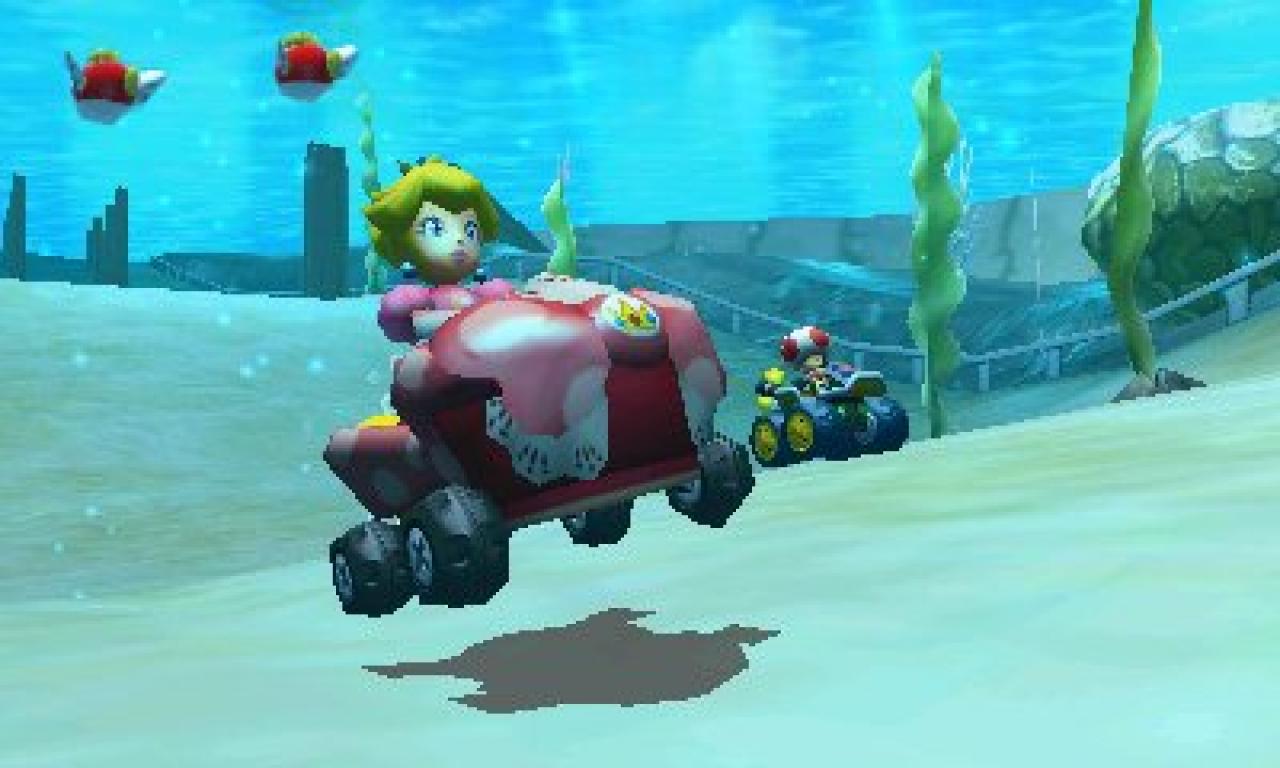 [07/12/2011] In keinem Spiel des Super Mario-Franchises darf das Planschen in zauberhaften Gewässern fehlen! Selbst in Mario Kart gehen wir auf einigen Strecken hin und wieder auf Tauchgang. Nintendos kreative Köpfe schaffen es verlässlich, uns stets aufs Neue mit einem abwechslungsreichen Level-Design zu faszinieren.