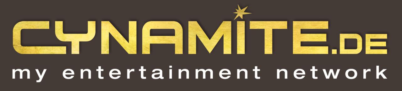 [05/12/2011] Cynamite 1.0 Gold: das Gold-Logo in seiner ganzen Pracht. Auf der Webseite kam es nur in einer stark verkleinerten Version zum Einsatz