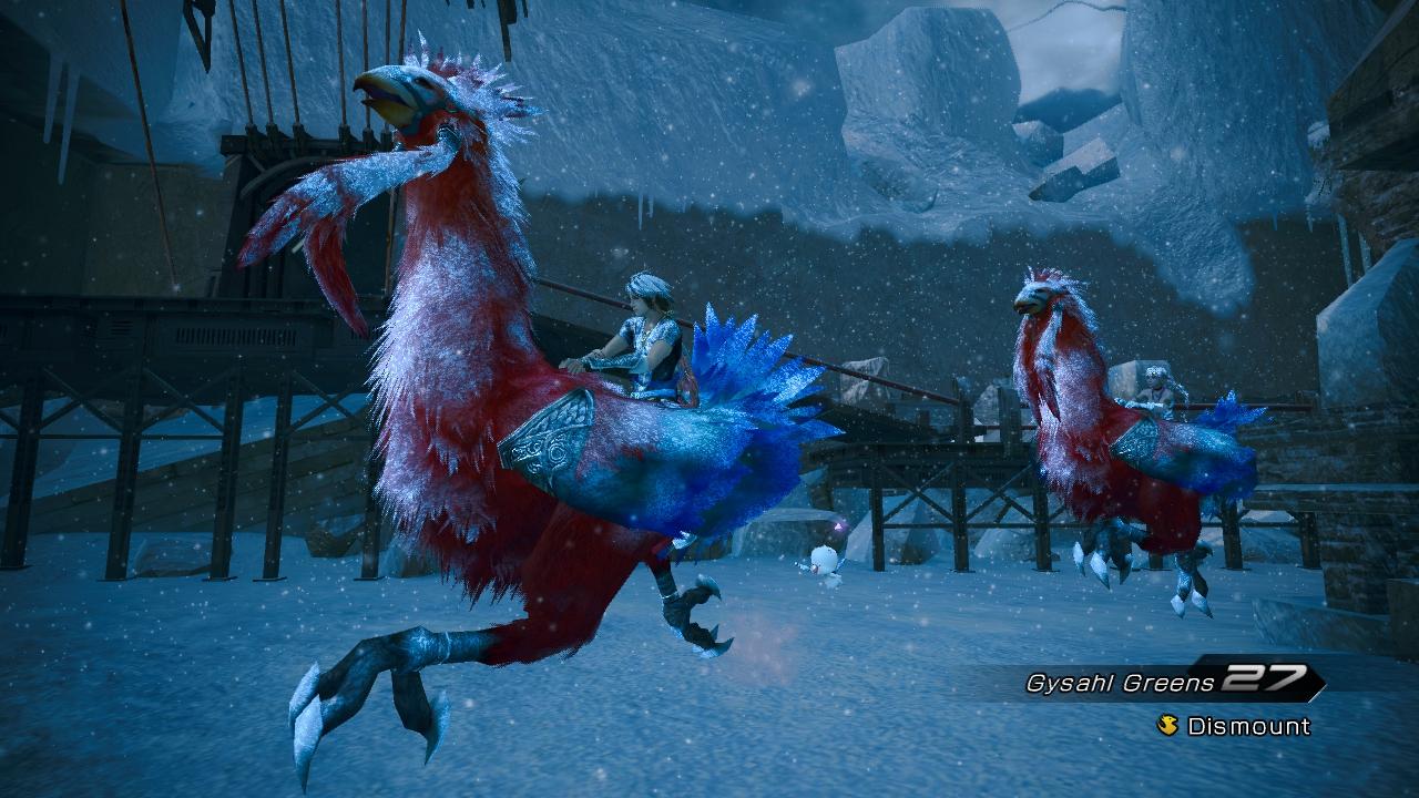 [02/12/2011] In Final Fantasy 13-2 stehen euch Zeitportale zur Verfügung, welche euch von einem Ort zum anderen bringen. Die für die Serie typische Fortbewegungsmethode sind aber zweifellos die Chocobos. 