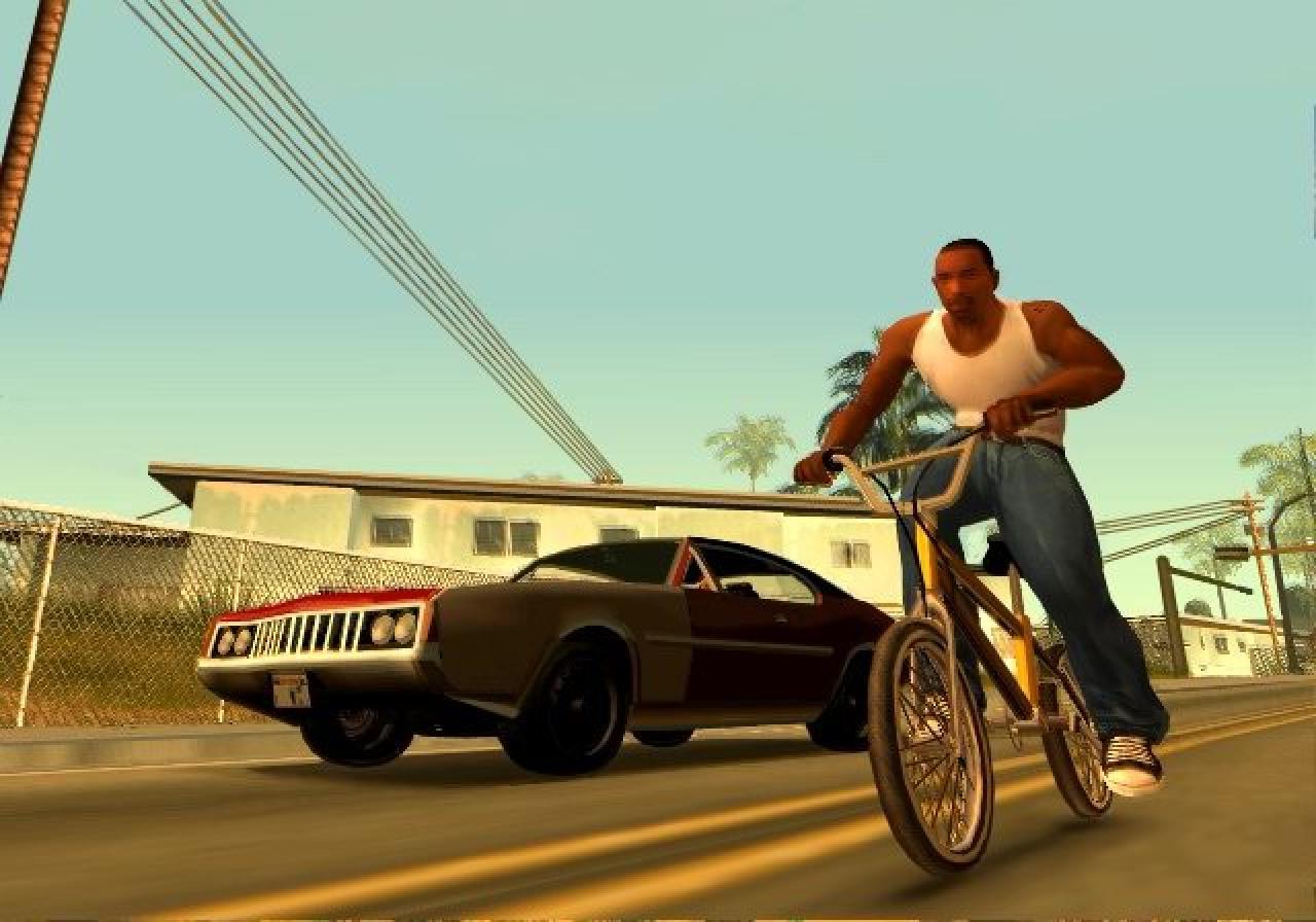 [13/12/2011] GTA: San Andreas 3: Nach GTA 7 sind uns bei Rockstar sämtliche Ideen ausgegangen. Mit San Andreas 3 kommt daher der beliebte Klassiker in neuem Gewand auf den Markt. Spielt die gefürchtete Oma mit Baseballschläger und tobt euch im Bordell aus. Das ging schon vorher? Gebt trotzdem 70 Euro aus! (Bild: GTA: San Andreas)