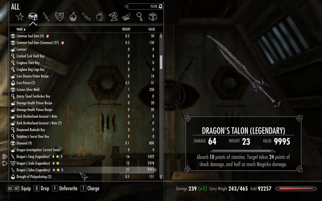 [19/12/2011] Skyrim ist das beste Beispiel für die folgende Ungereimtheit in Videospielen: Mit penibler Genauigkeit sammeln wir jeden Müll im Spiel auf, damit wir ihn später verscherbeln können. Und das selbst, wenn es bedeutet, im Schneckentempo über Kilometer hinweg zu viele Gegenstände mit sich zu tragen.