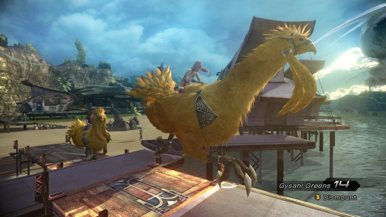 [02/12/2011] Chocobos kann man streicheln und reiten. Außerdem sind sie viel süßer als Pferde. Und schmecken besser. Besonders mit Kräuterbutter.