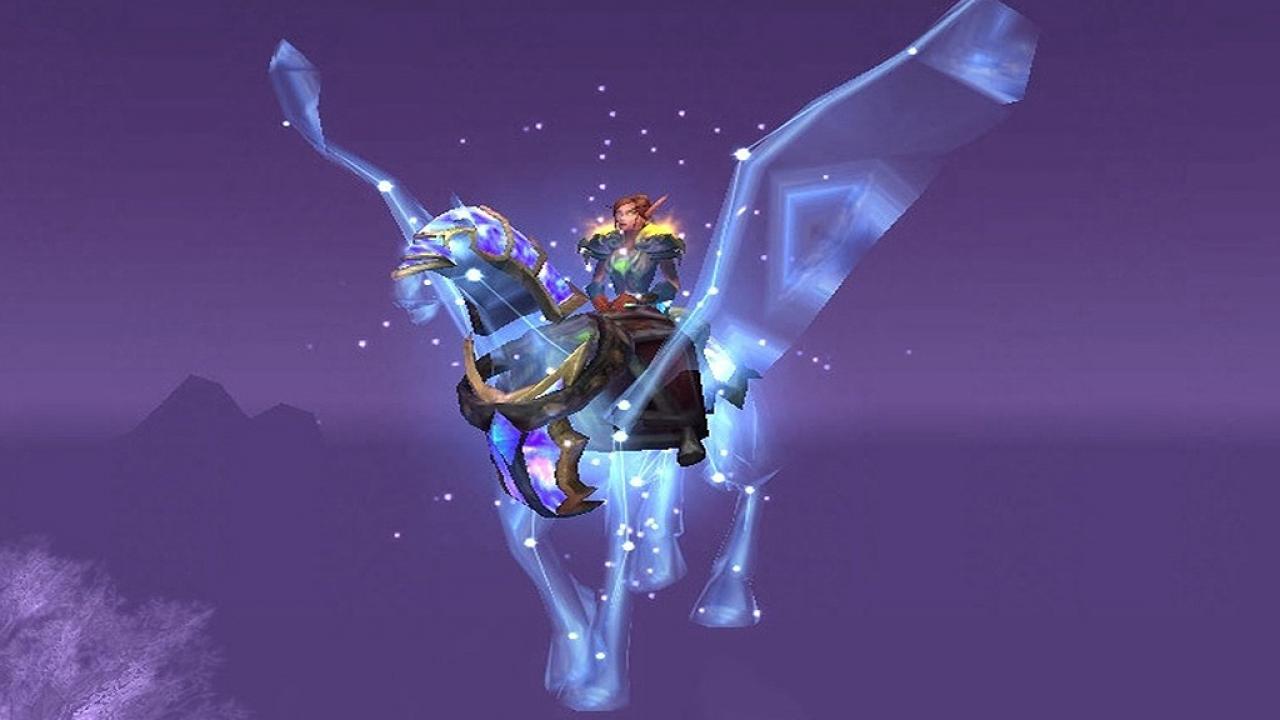 [20/12/2011] 10 - Himmelsross (World of Warcraft) - Als Blizzard ihr erstes Ingame-Reittier, das Himmelsross, der Weltöffentlichkeit vorstellten, war die Empörung groß. 25 US-Dollar (circa 20 Euro) musste man für das fliegende Pferd berappen. Trotz Ärger: erworben haben es nach nicht offiziell bestätigten Angaben über 100.000 Spieler. 