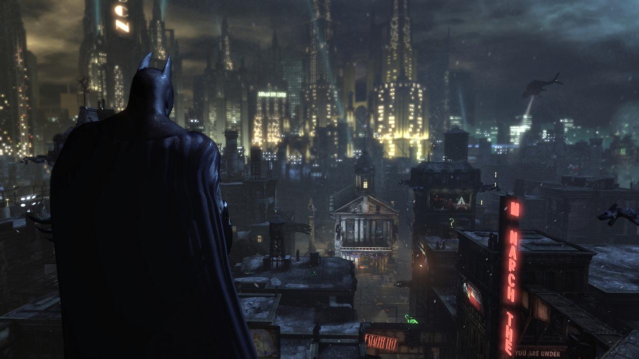 [13/01/2012] TOP 7: Batman - Arkham City - die düstere Atmosphäre von Arkham City sollte eigentlich ausschließlich bei Wind und Wetter genossen werden. Da kommt richtiges Fledermaus-Feeling auf!