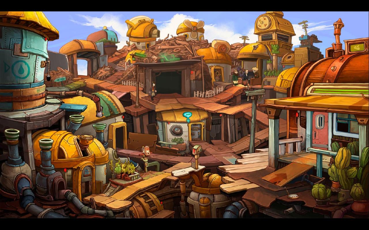 [25/01/2012] Deponia: Screenshots aus dem Adventure von Daedalic. (5)
