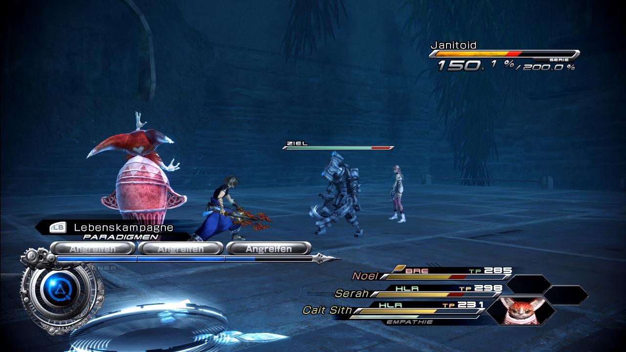 [11/01/2012] In Final Fantasy XIII-2 dreht sich alles um die Zeit. Dabei bleibt es nicht dabei, dass unser guter Noel aus einer Zukunft kommt, in der er der letzte Mensch ist und diesen Umstand gerne ändern würde. Nein, als Sera springen wir mit ihm auch noch durch alle möglichen Zeiten und Universen. Welch ein Spaß!