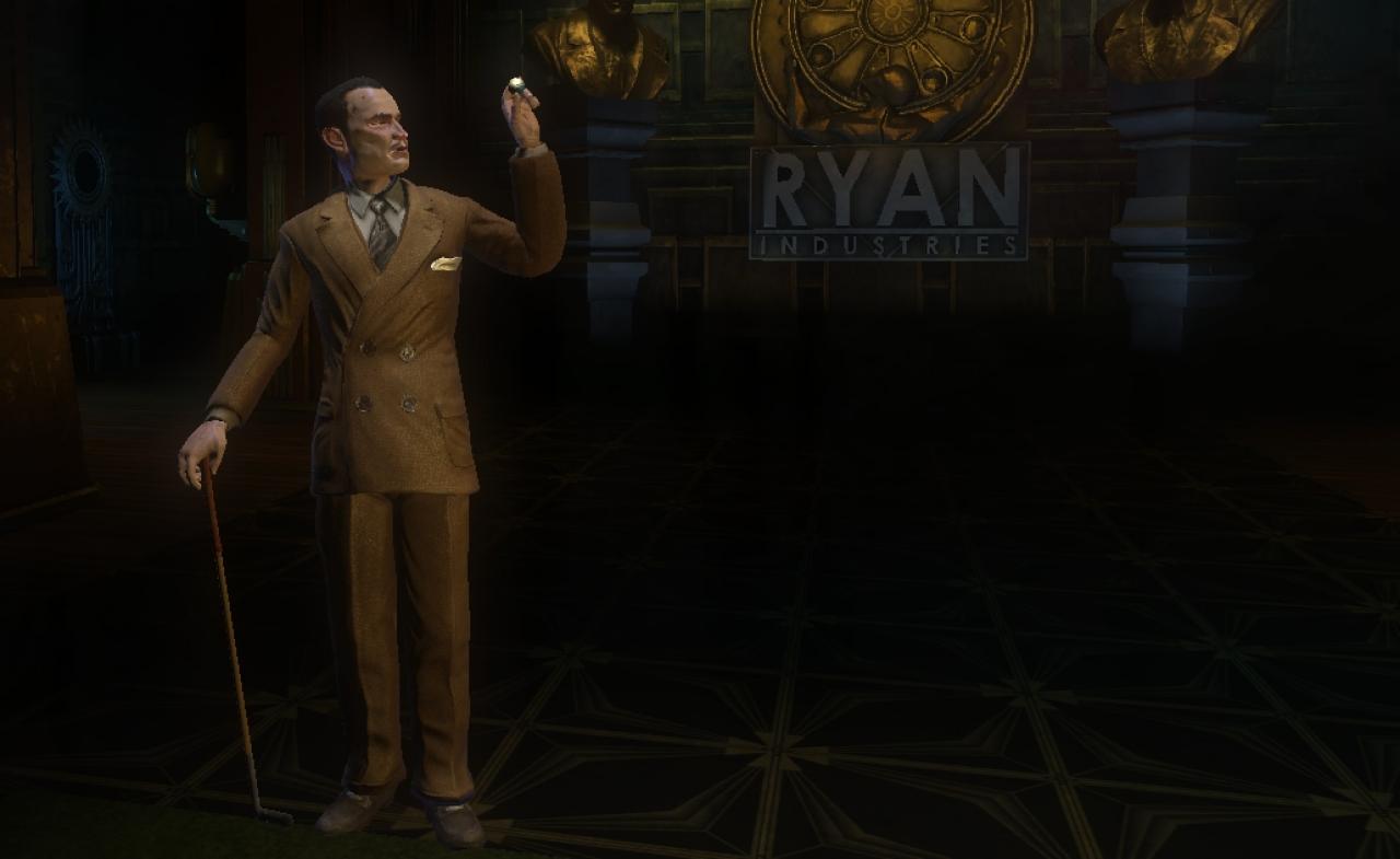 [18/01/2012] Ein Mann wählt, ein Sklave gehorcht! Andrew Ryans Monolog im letzten Akt von Bioshock ist einer der emotionalsten und formal wichtigsten Momente in heutigen Spielen. Das lineare Design aller Shooter wird in Frage gestellt und durch die Polemik des Spiels komplett auf den Kopf gestellt.