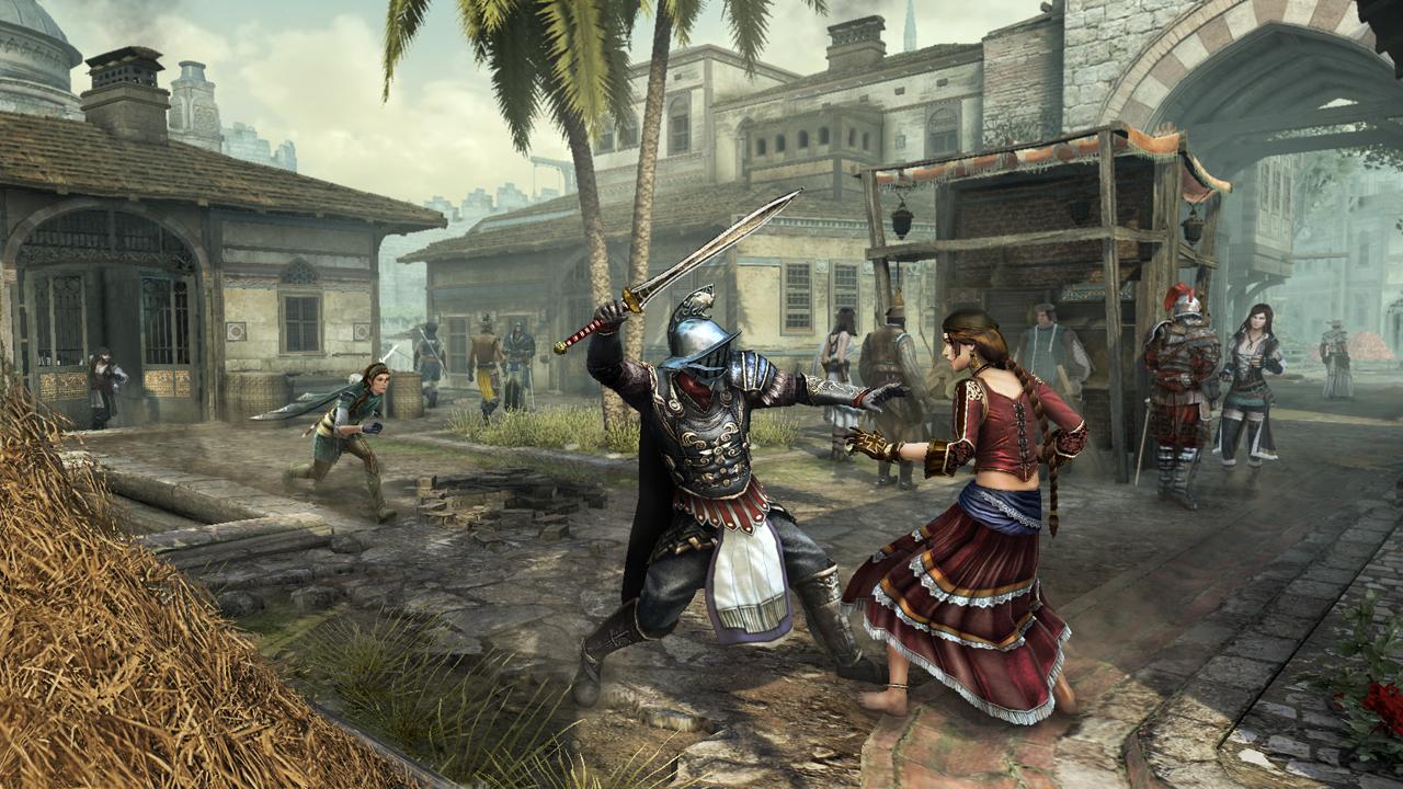 [10/01/2012] Egal ob Ezio, Altair oder Al Mualim die Assassinen anführt. In Assassin's Creed würden wir eins mit der Brillianz der göttlichen Kraft werden, indem wir Leute abstechen und ganz viel Haschisch konsumieren. Total schräg!
