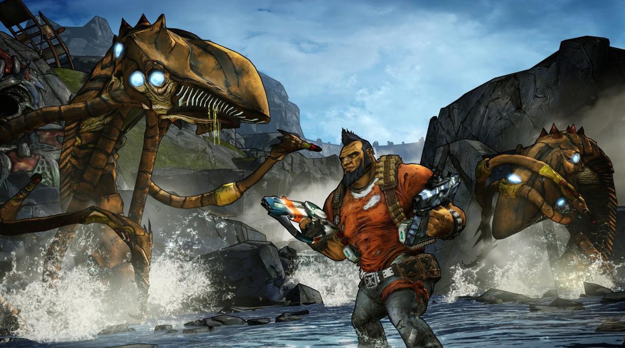 [29/01/2012] Der unkonventionelle RPG-Shooter Borderlands begeistert mit Humor, Action und natürlich dieser einen Sache, die ein Videospiel zu einem genial Videospiel macht: Looten und Leveln! Wir haben stets die Wahl: Entweder erkunden wir Pandora auf eigene Faust oder schnappen uns einen würdigen Kumpel.