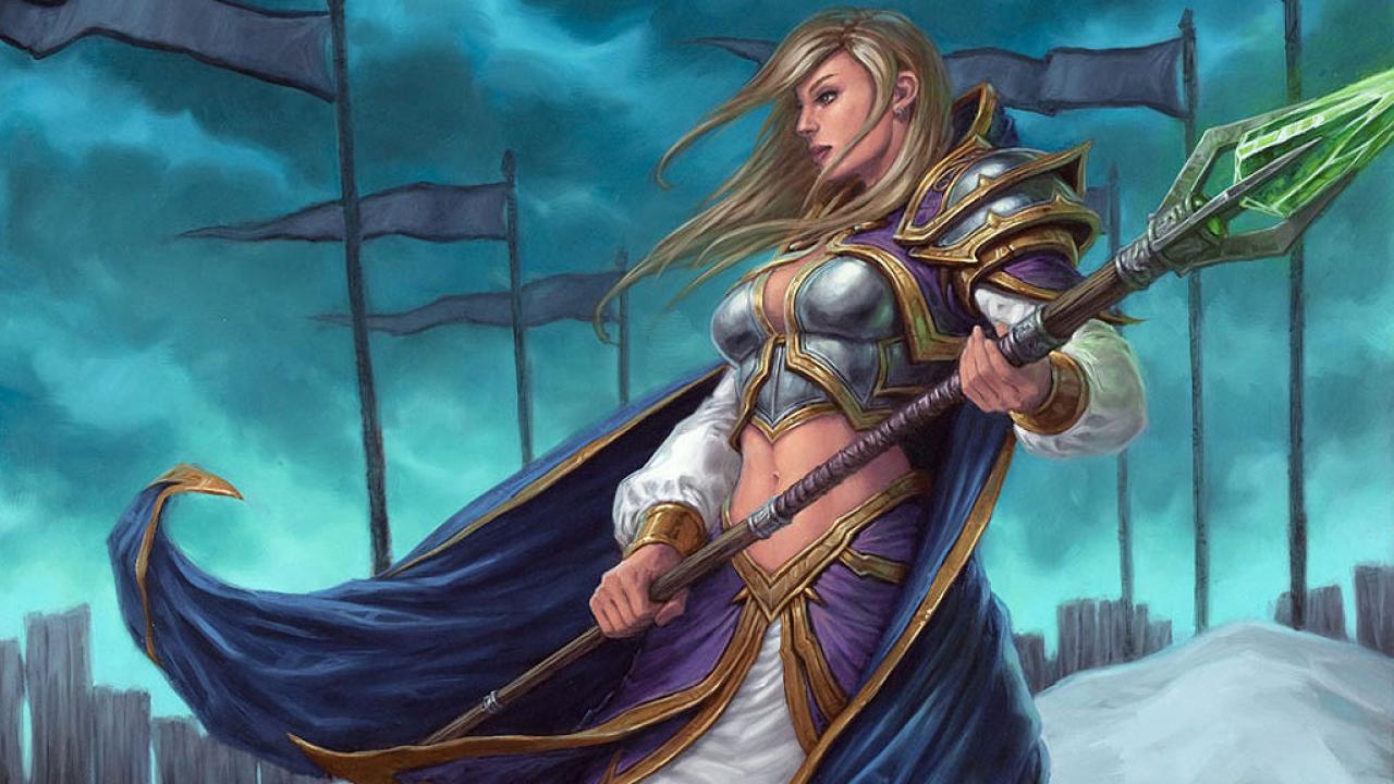 [26/01/2012] Jaina Proudmore (WarCraft 3, WoW) - Zum ersten Mal wurde die Wassermagierin in WarCraft 3 an der Seite von König Arthas gesehen. Später übernimmt die Blondine die Herrschaft über die Theramore Insel, einem wichtigen Stützpunkt der Menschheit. Die mächtige Magierin verbindet eine gute Freundschaft zu dem Ork-Häuptling Thrall.