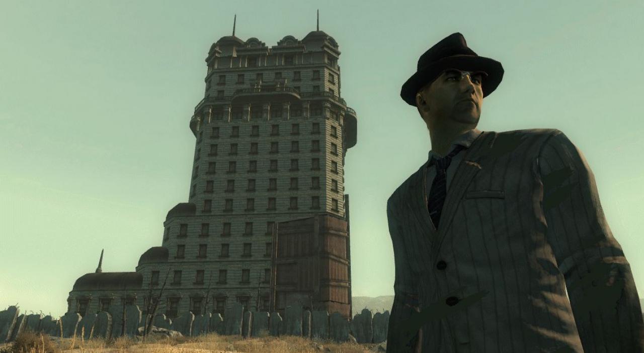 [18/01/2012] Mr. Burke aus Fallout 3 verführt uns dazu, eine Atombombe zu zünden. Macht ihn sein schicker Anzug etwa seriös? Wir gehen auf jeden Fall auf den Deal ein...