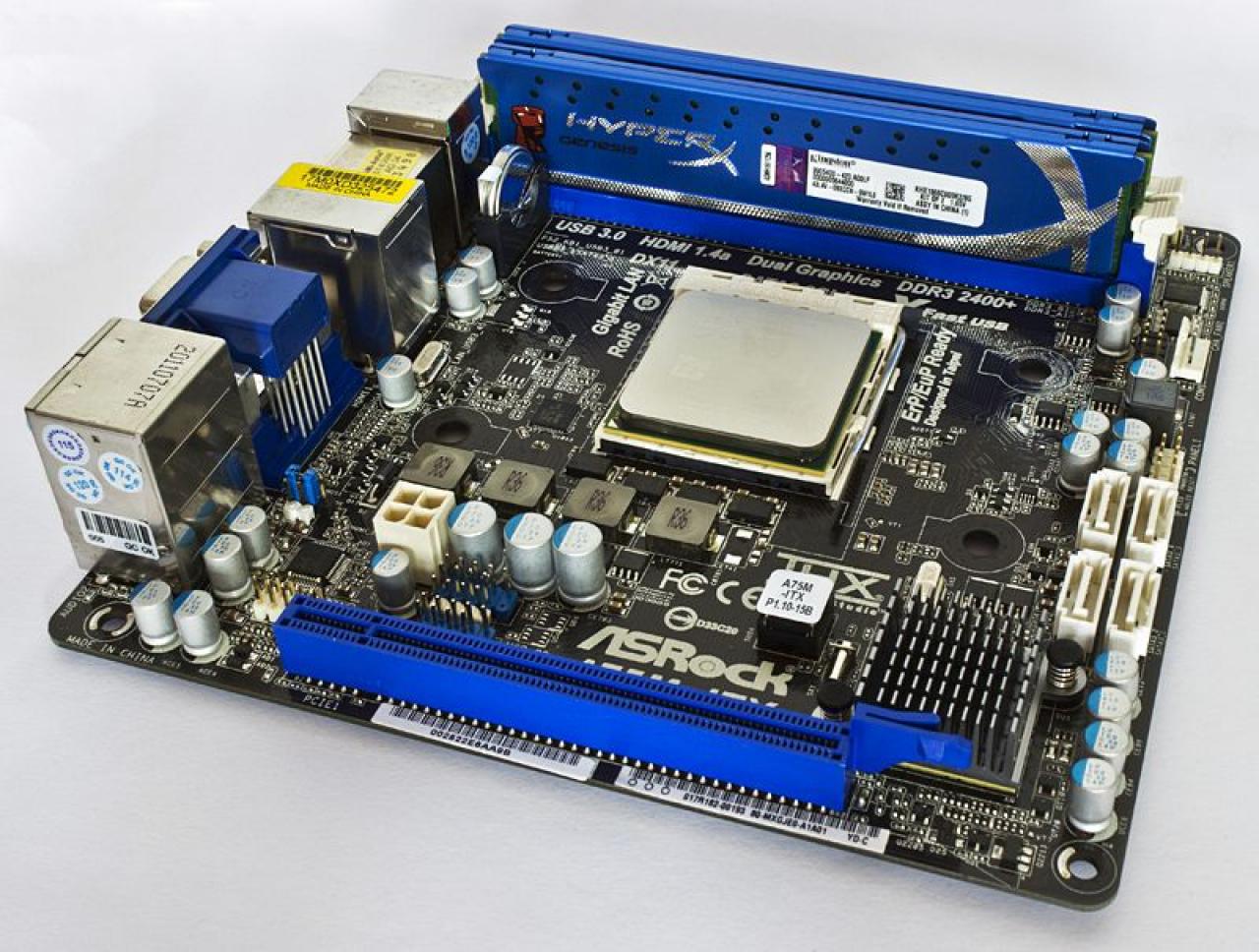 [17/01/2012] Mini-ITX-Mainboard mit CPU und RAM