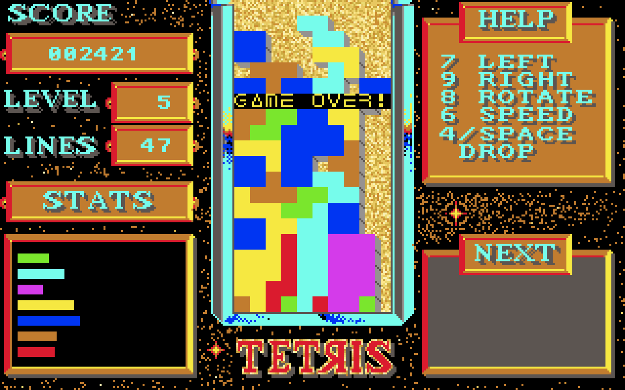 [13/02/2012] Es hört nicht auf, bevor du stirbst. Das ist hart und unbeschönigt formuliert, aber einfach eine in Stein gemeißelte Tatsache, die uns Tetris schon im Kindesalter vermittelte.