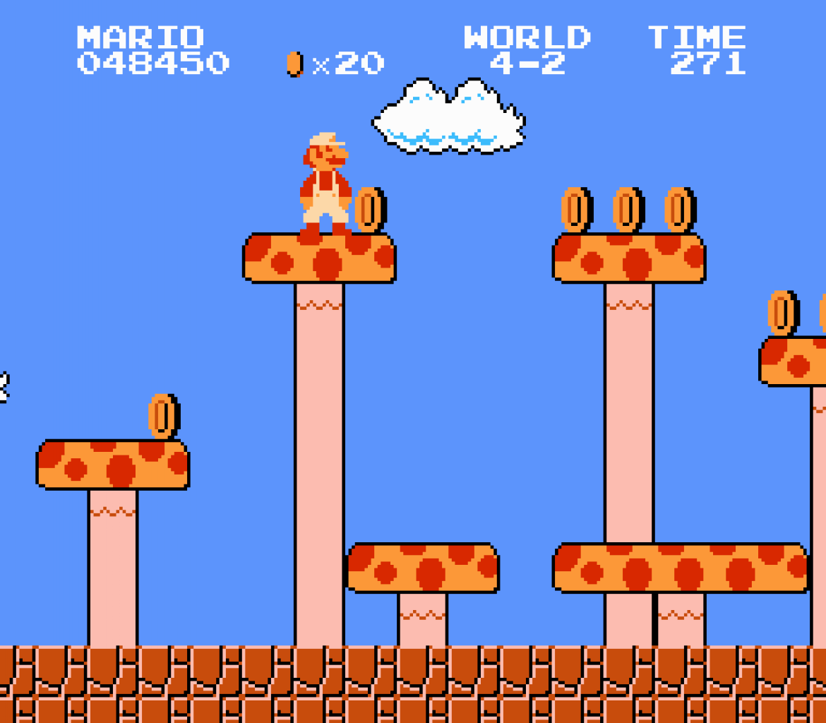 [11/02/2012] Mario gilt als das Maskottchen der Videospielindustrie. Im Jahr 1985 erschien der erste Ableger der Reihe. In Super Mario Bros gilt es, Prinzessin Peach vor Bowser zu retten. Als Klempner Mario springt und rennt ihr durch die zweidimensional dargestellte Spielwelt. Bis heute sind die Titel der Reihe einflussreiche Meilensteine.