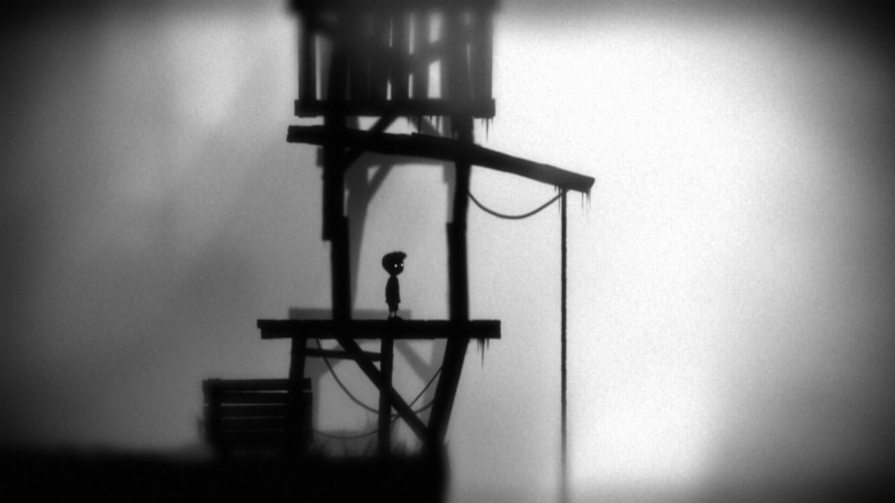 [29/02/2012] Gigantische Spinnen, tödliche Bärenfallen und pechschwarzes Wasser? Davon hält sich der Limbo-Protagonist mit den leuchtenden Augen besser sang- und klanglos fern. Doch nicht nur unser Held scheint stumm zu sein: auch die Hintergrundmusik lässt sich vermissen.