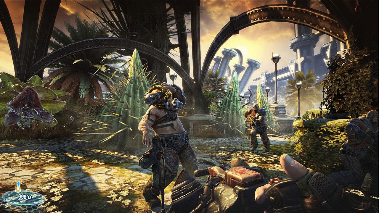 [02/02/2012] Bulletstorm (dt.) - Schnörkellose Action mit einem motivierenden Punktesystem - das ist Bulletstorm (dt.). Wer in dem Ego-Shooter seine Feinde auf unkonventionelle Weise aus dem Weg räumt, erklimmt schnell die Highscore-Leiter. Die Hauptfiguren in dem Spiel sind allesamt harte Burschen, die nichts anbrennen lassen und gern mal ein Bier trinken.