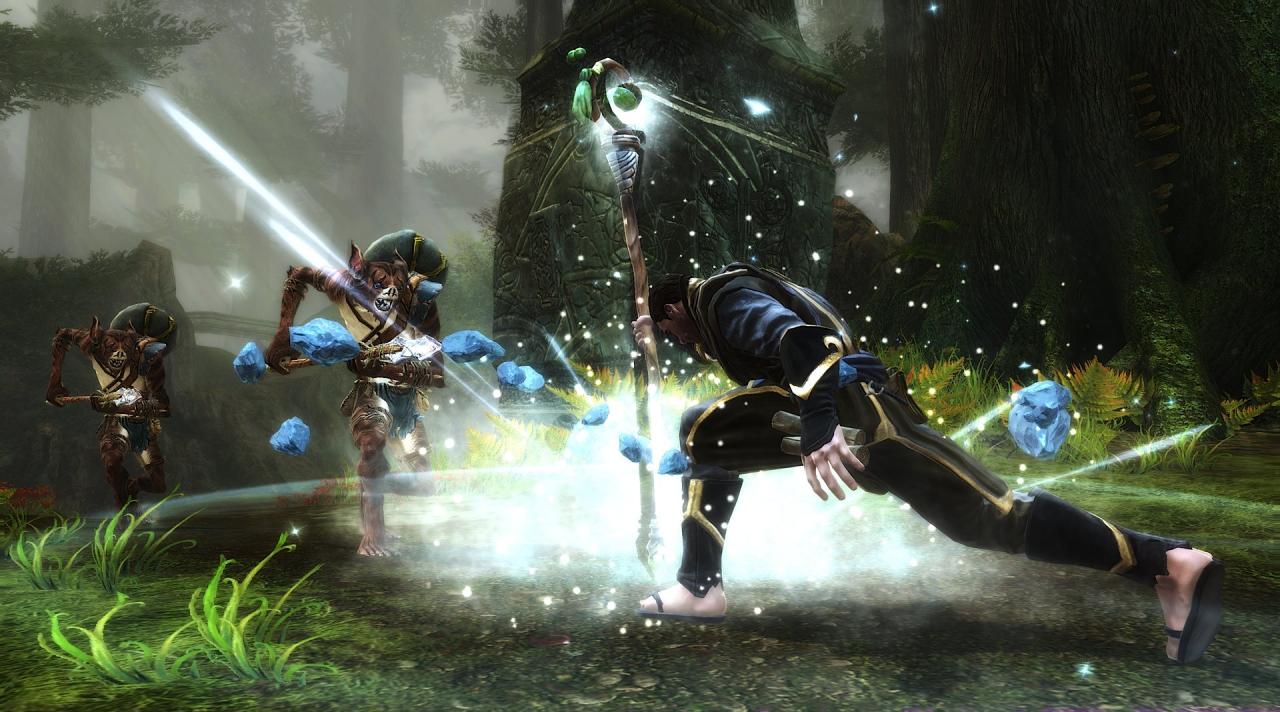 [01/02/2012] Kingdoms of Amalur - Reckoning im Test: Starke Story, spannende Kämpfer - aber eine im Vergleich schwache Präsentation.