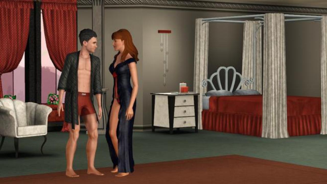[06/02/2012] Die Sims 3 - In der Alltagssimulation Die Sims haben wir die volle Kontrolle über unsere Sims. Wir können ihnen befehlen zu essen, zu arbeiten oder zu schlafen. Oder auch nicht. Dann zwingen wir sie, die ganze Nacht zu zocken. Und wenn sie sich dann vor lauter Müdigkeit bei uns beschweren, sperren wir Sie ins Badezimmer.