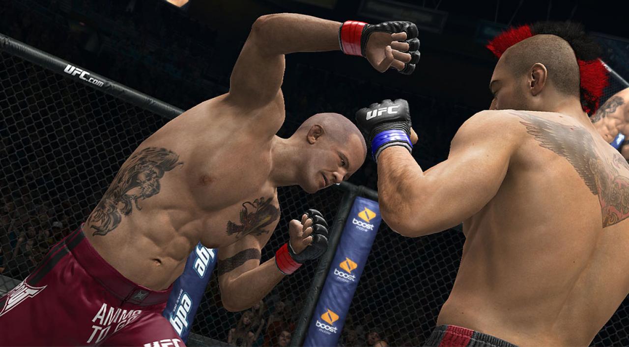 [02/02/2012] UFC Undisputed 3 - Am 14. Februar steht ein weiterer Ausflug in das Octagon an. Zwei Kämpfer prügeln in einer Arena vor tosendem Publikum aufeinander ein. Ein echtes Männerspiel eben. Es ist schon ein tolles Gefühl, seinen Kontrahenten mit gezielten Schlägen und Tritten K.O. zu schlagen. Wir haben nur eine Bitte an THQ: Schenkt uns eine PC-Version!