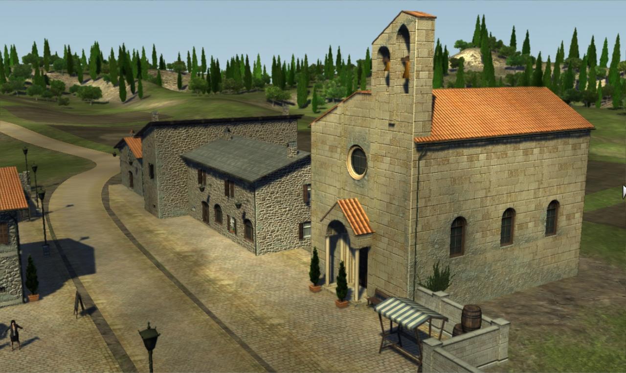 [19/03/2012] Fußgänger Simulator 2035: Realistische Animationen, stundenlanges und sinnloses Gelaufe bis zum Abwinken. Trefft bissige Eichhörnchen am Wegesrand oder tretet in Hundehaufen - jetzt noch realistischer mit pöbelnden und ausraubenden Passanten! (Bild: Landmaschinen Simulator)