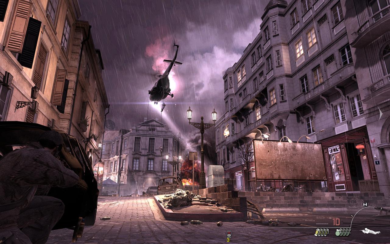 [06/03/2012] Selbst die alte Engine von Call of Duty (hier Modern Warfare 3) kann aufgebohrt werden.