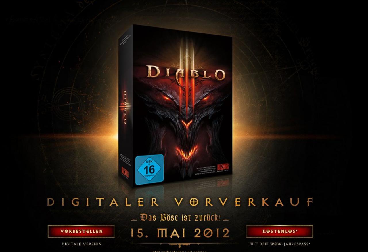 [19/03/2012] 15.03.2012: Blizzard beendet die Spekulationen um den Release von Diablo 3 und gibt bekannt, dass das Spiel am 15.05. 2012 erscheinen wird. 